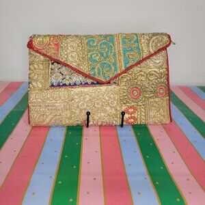 Indian Banjara Handmade Embroidered Clutch